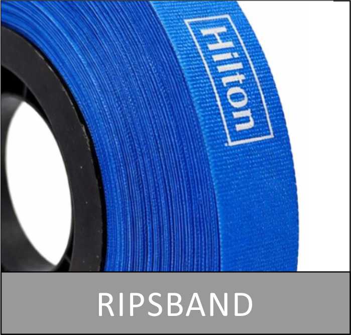 ripsband med logotyp